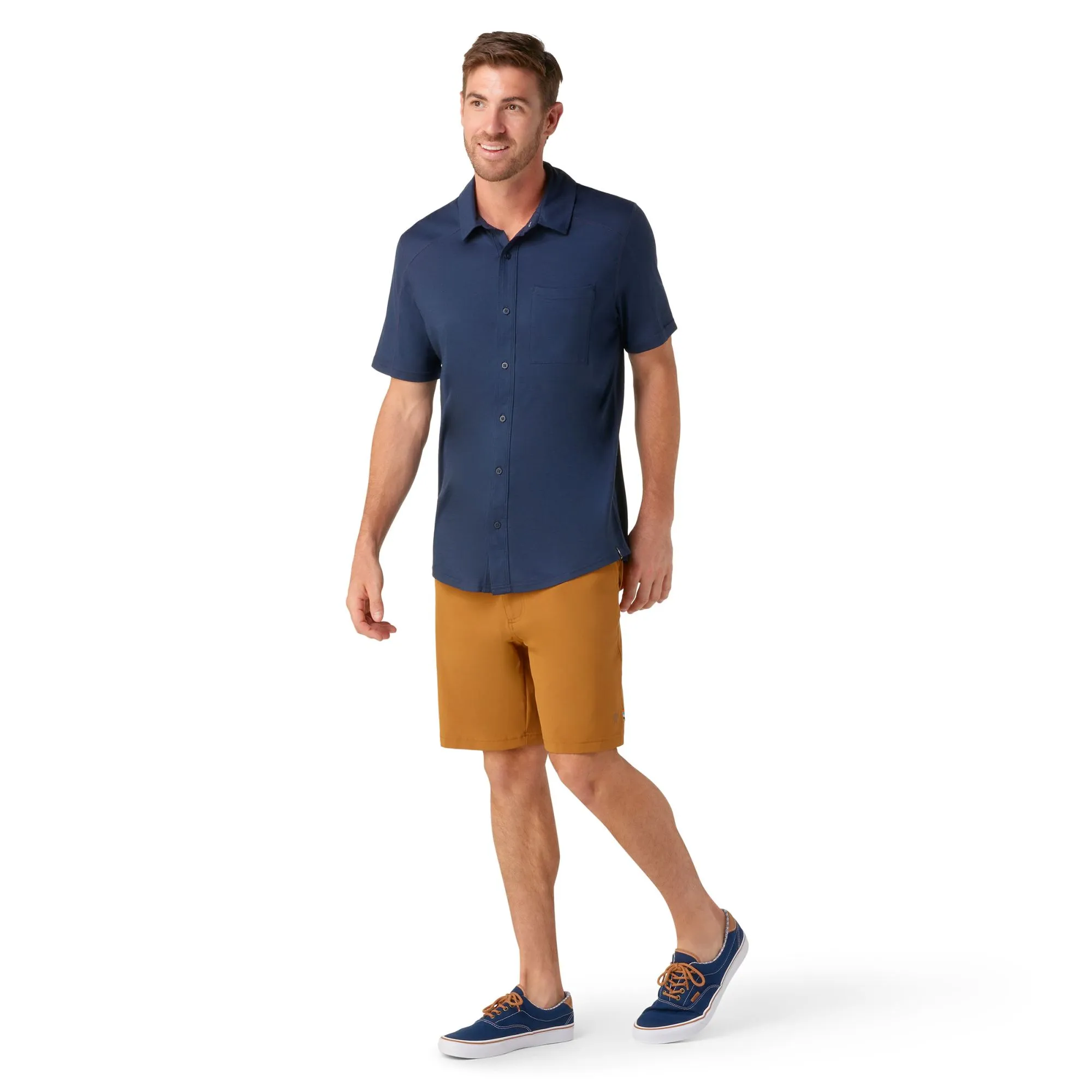 Smartwool Everyday Short Sleeve Button Down Mens