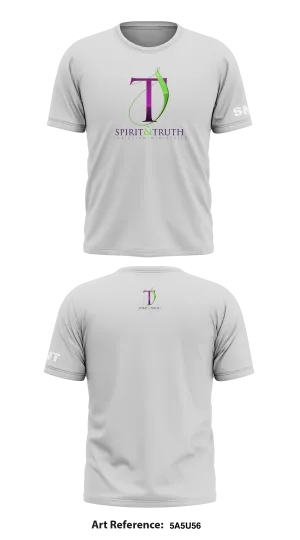 Spirit & Truth Christian Ministries Core Men's SS Performance Tee - 5a5U56