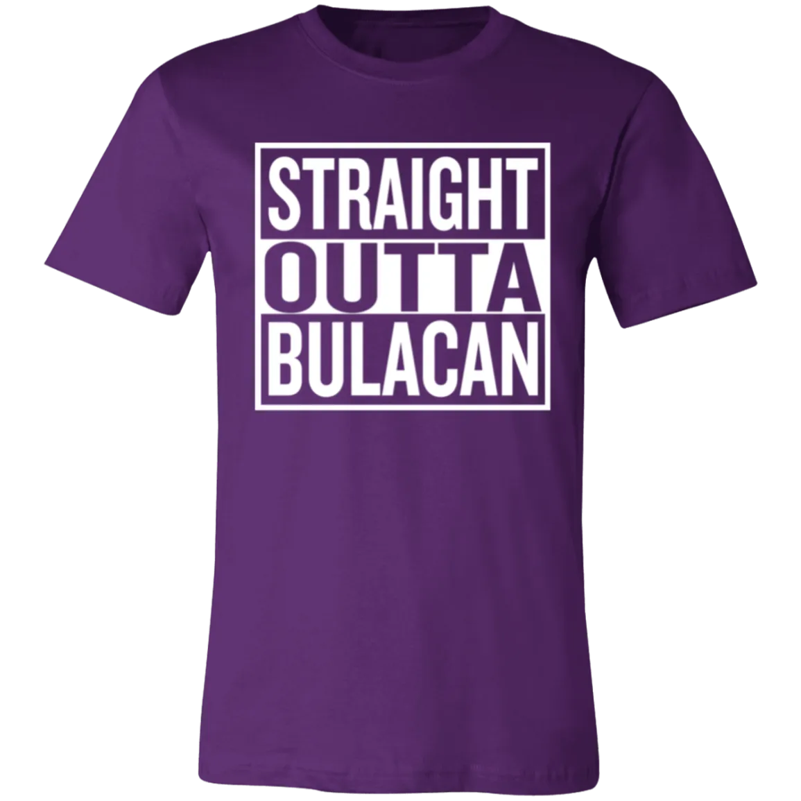Straight Outta Bulacan Unisex Jersey T-Shirt
