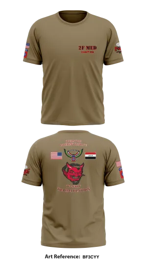 TRAUMA PLATOON, 2-508th PIR Store 1 Core Men's SS Performance Tee - Bf3cYY
