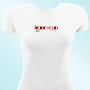 Twirl Bridesmaid TShirt