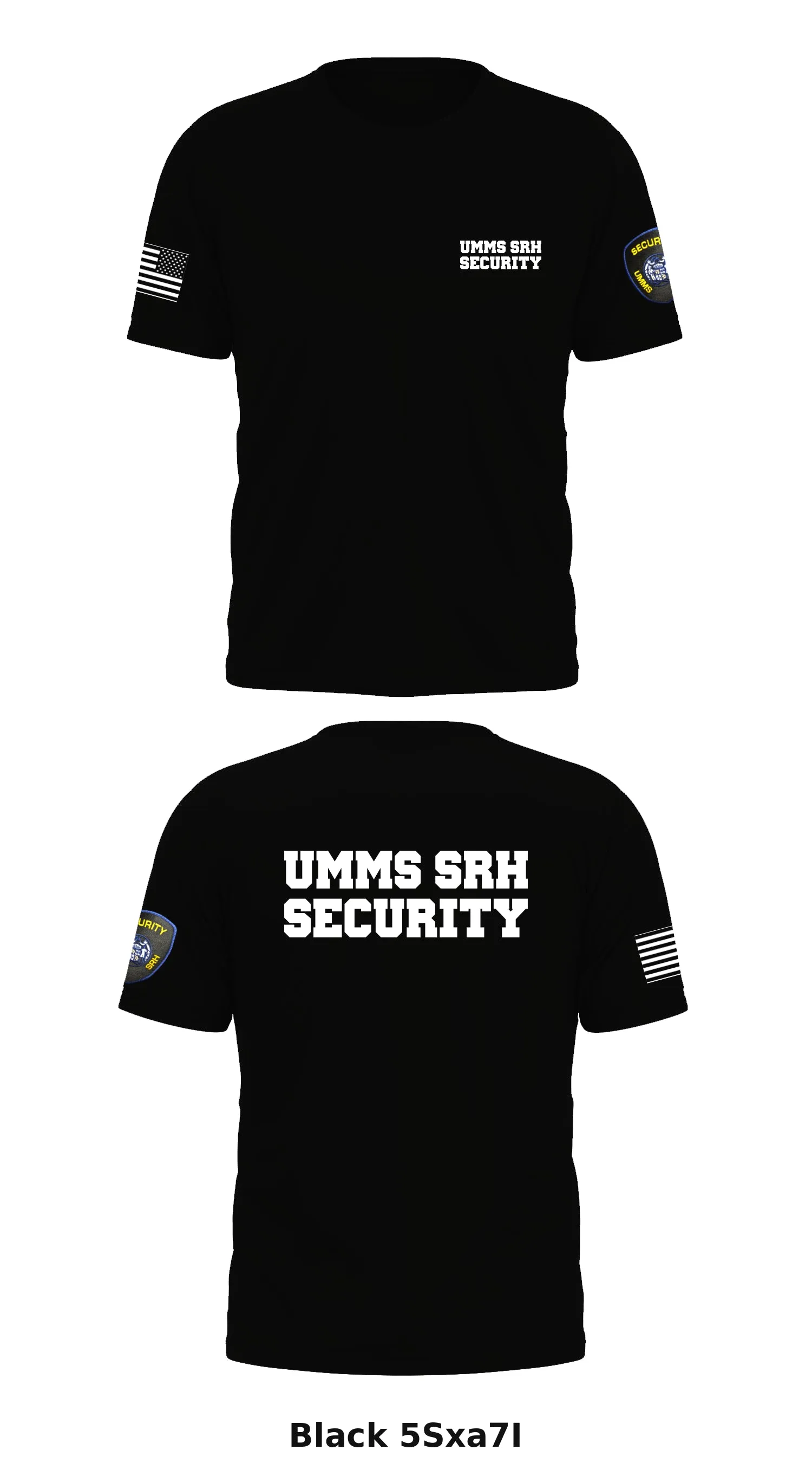 UMMS SRH security  Store 1 Core Men's SS Performance Tee - 5Sxa7I