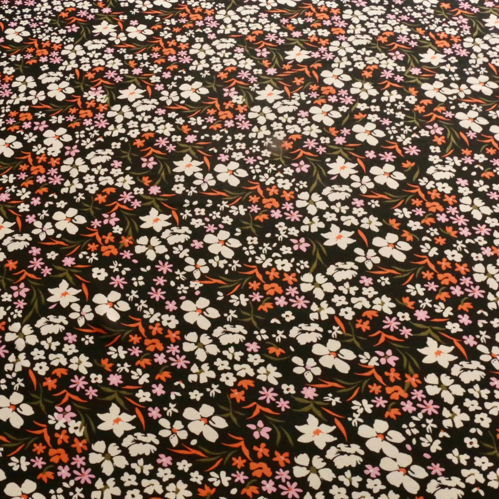 Viscose Chiffon Fabric - Black