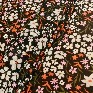 Viscose Chiffon Fabric - Black