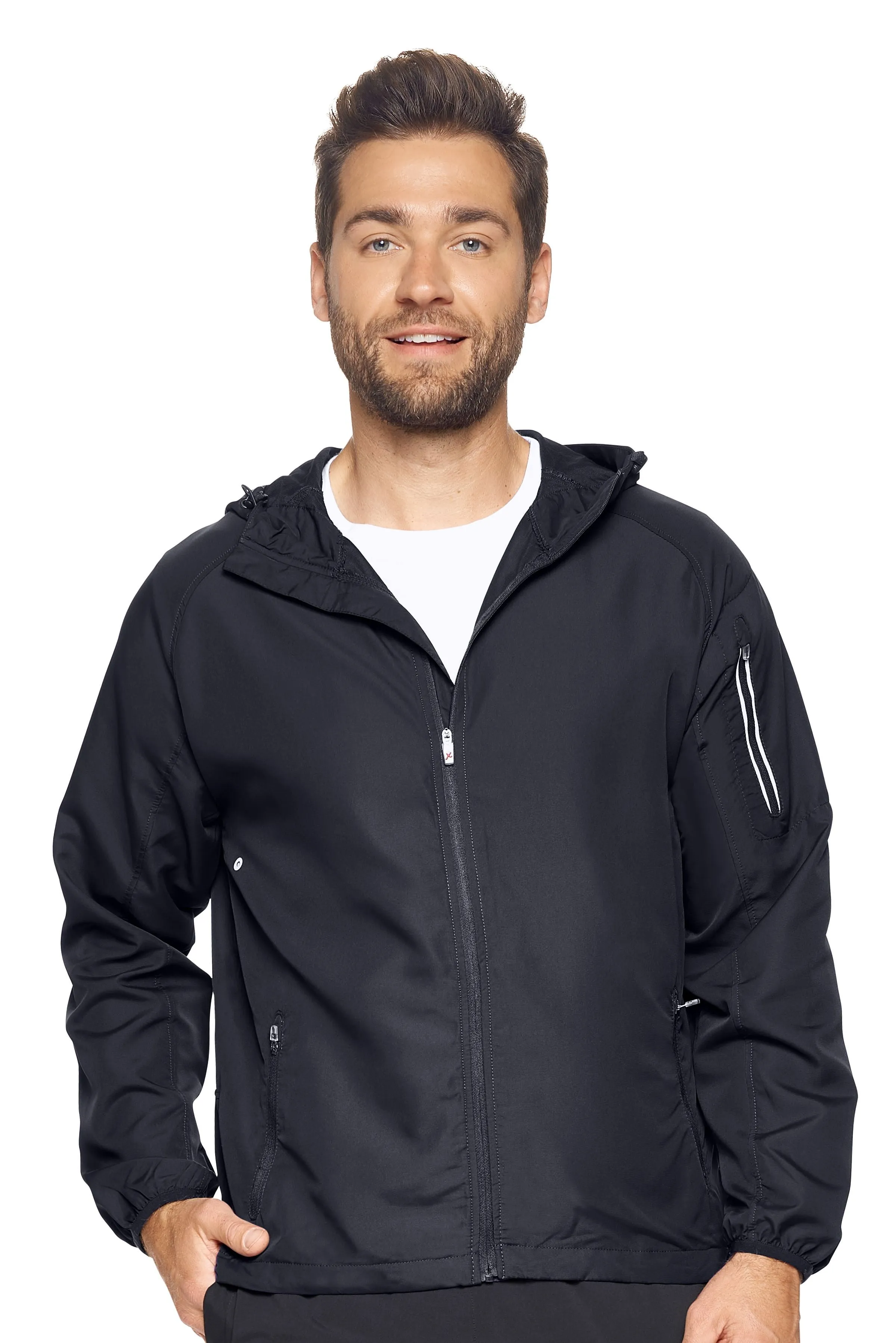 WA942 Water Resistant Hooded Swift Running Jacket