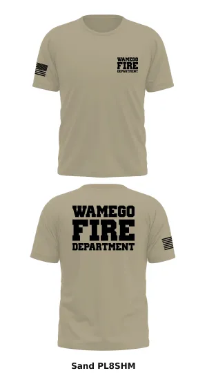 Wamego Fire Dept. Store 1 Core Men's SS Performance Tee - PL8SHM