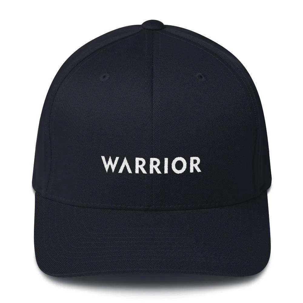 Warrior Fitted Flexfit Twill Baseball Hat
