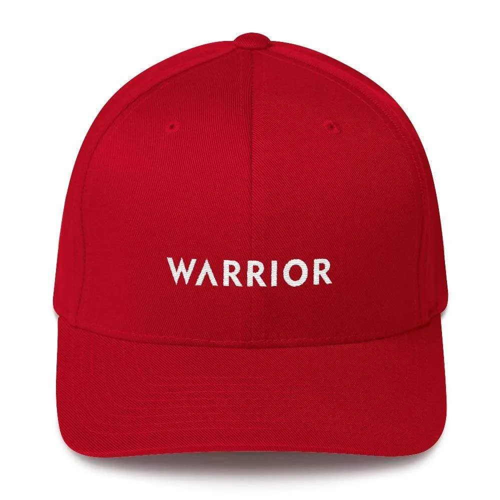 Warrior Fitted Flexfit Twill Baseball Hat