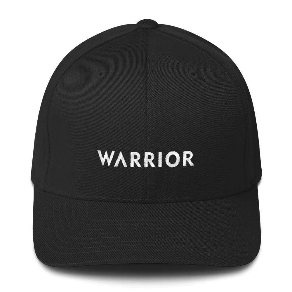 Warrior Fitted Flexfit Twill Baseball Hat