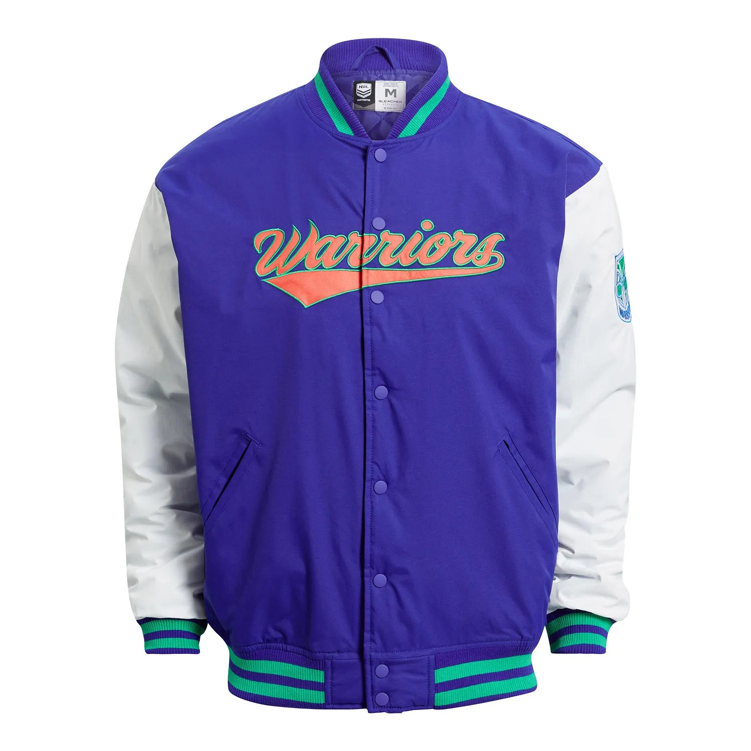 Warriors Mens 1908 Baseball Varsity Jacket