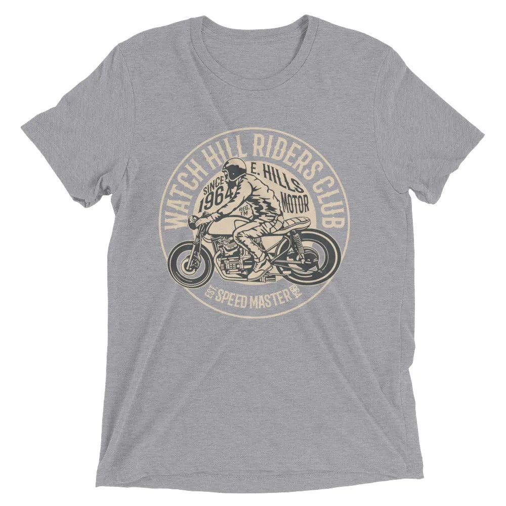Watchill’n ‘Riders Club’ Unisex Short sleeve t-shirt (Tan)