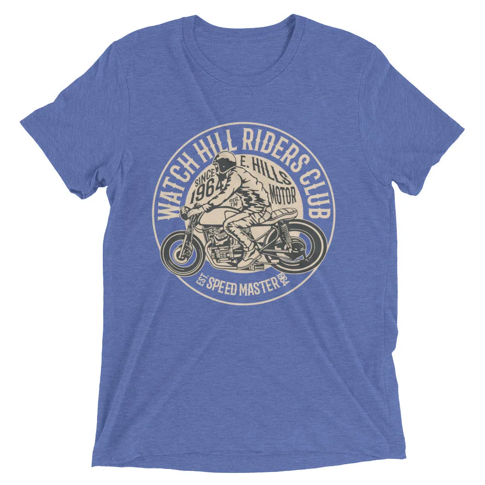 Watchill’n ‘Riders Club’ Unisex Short sleeve t-shirt (Tan)