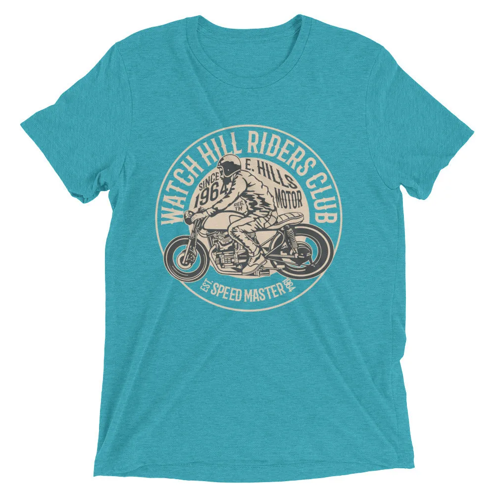 Watchill’n ‘Riders Club’ Unisex Short sleeve t-shirt (Tan)