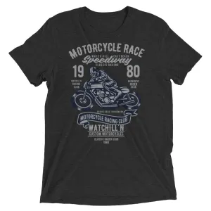 Watchill’n ‘Speedway’ Unisex Short sleeve t-shirt (Grey)
