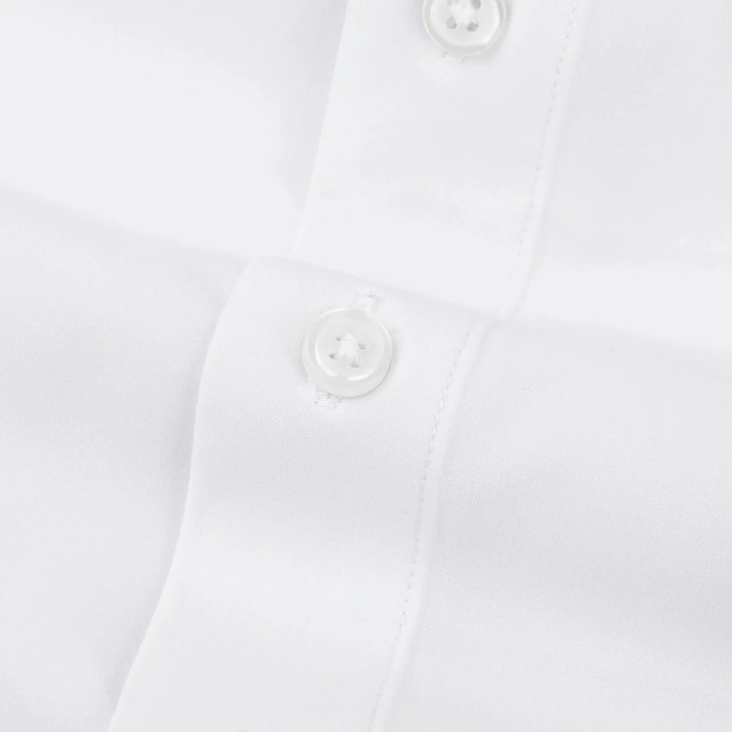 White Hustle Slim Fit Shirt