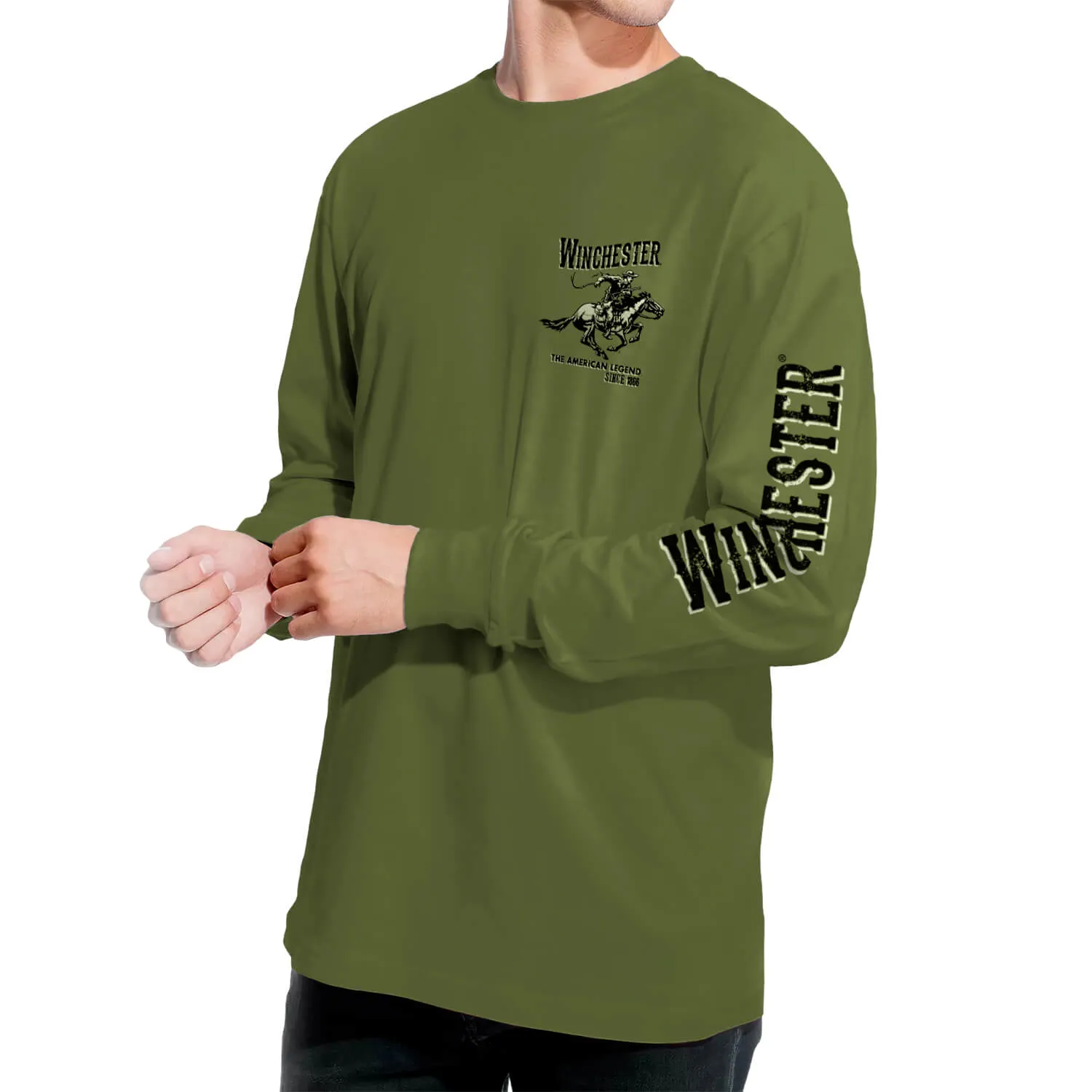 Winchester Pro - New Vintage Rider - Long Sleeve T-Shirt