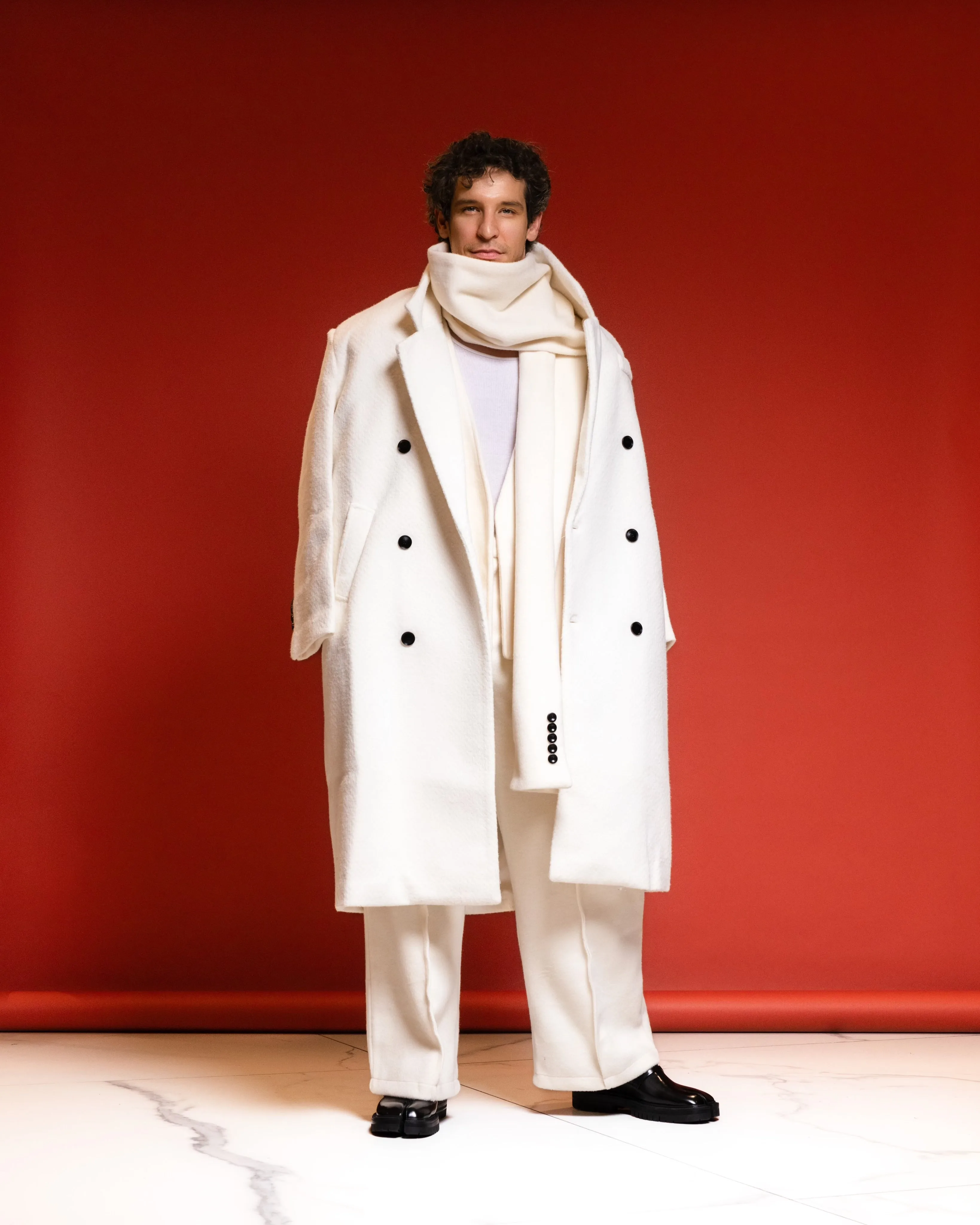Winter Wonderland Three Piece Wool Tuxedo Suit { Exclusive Drop}
