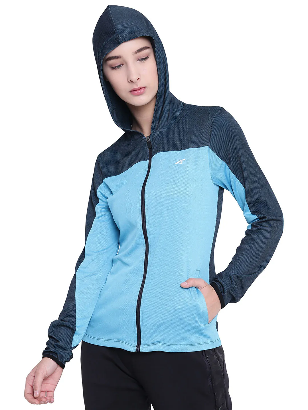 Women Solid Navy Jackets