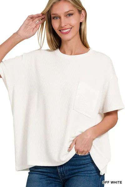 Wonder Why Ribbed Top-Multiple Colors Available