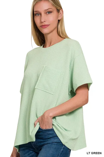 Wonder Why Ribbed Top-Multiple Colors Available