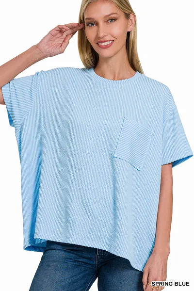 Wonder Why Ribbed Top-Multiple Colors Available