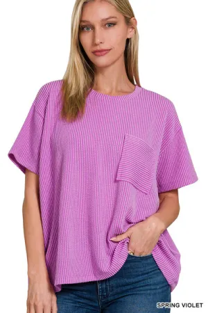 Wonder Why Ribbed Top-Multiple Colors Available