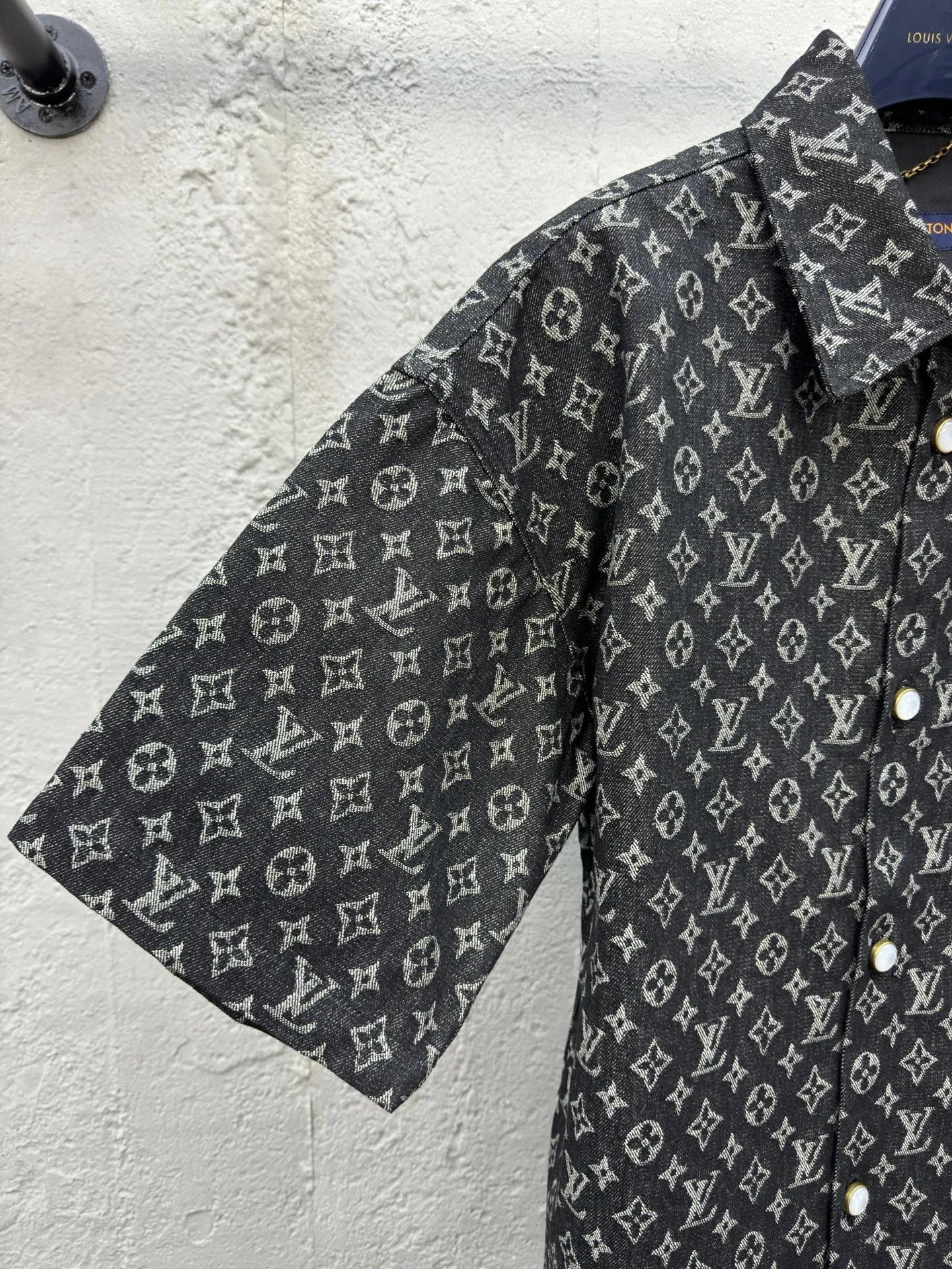 Wool splicing nylon jacket shorts