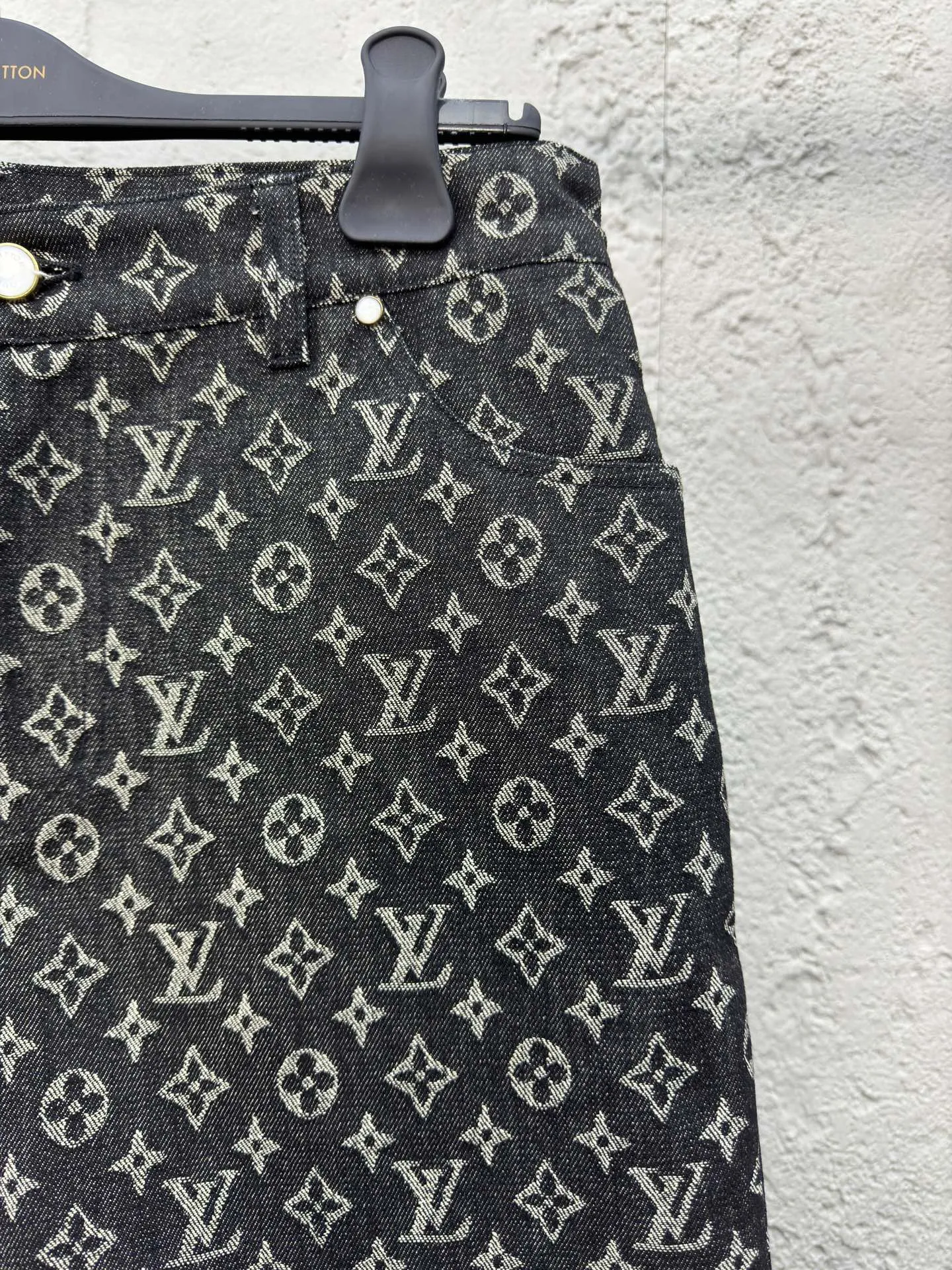Wool splicing nylon jacket shorts