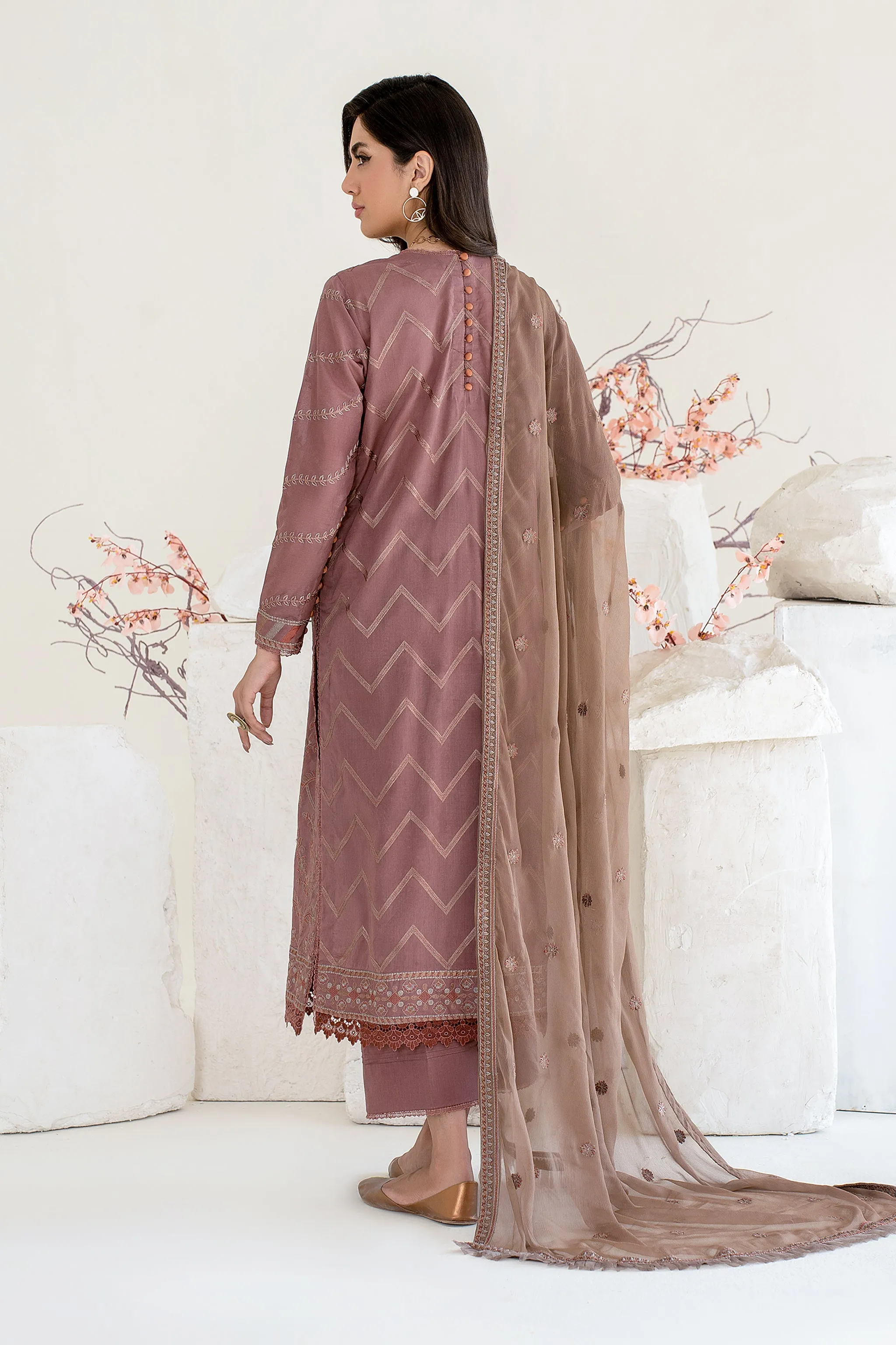 ZEL 09 Tea Pink| Zarif Unstitched Lawn | Eid Ul Adha Collection23
